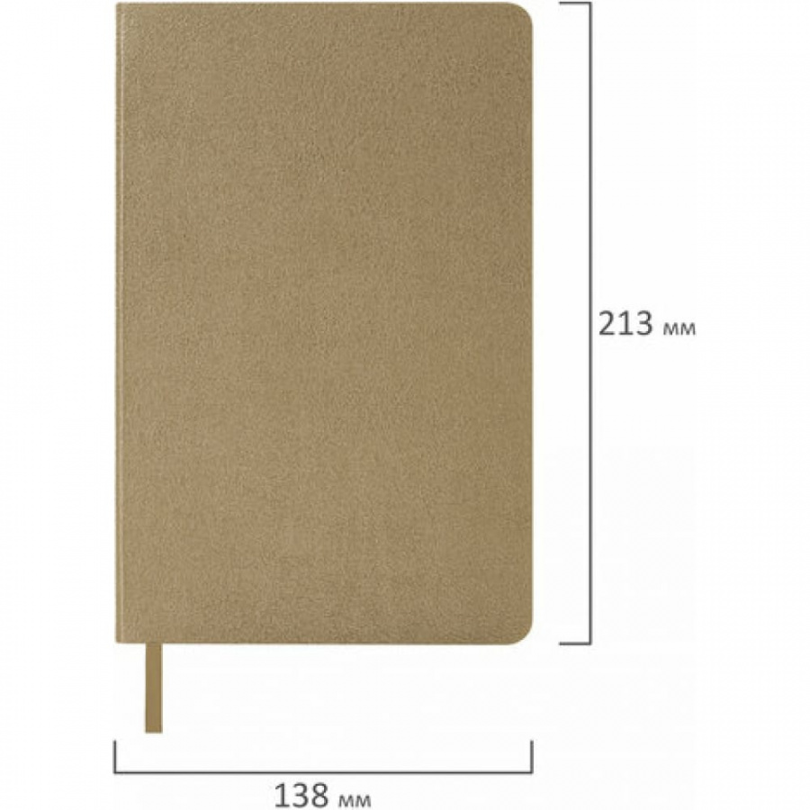Недатированный ежедневник BRAUBERG Metallic