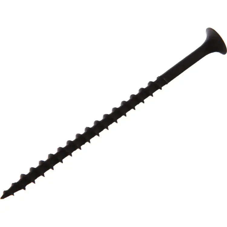 Черные саморезы по гипроку к дереву ХВАТ 3,8х70 4,2х70 (100 шт.) 22270-0