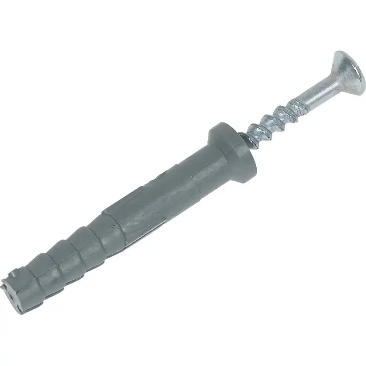 Полипропиленовый потайной дюбель-гвоздь STARFIX 6x40 мм, 100 шт. SMP4-40894-100