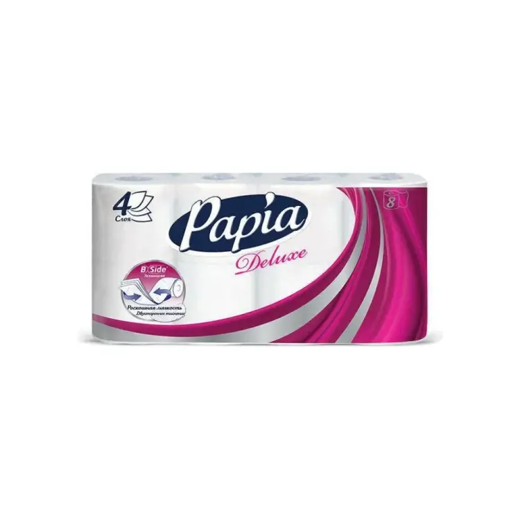 Четырехслойная бумага PAPIA DELUXE Белая 1015031420