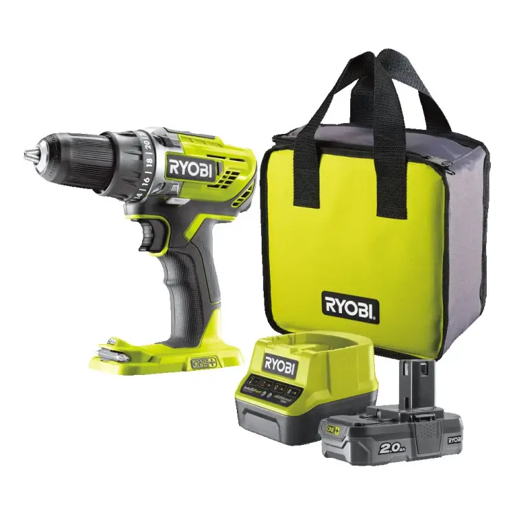 Компактная дрель-шуруповерт Ryobi ONE+ R18DD3-120S 5133003347 Компактная дрель-шуруповерт Ryobi ONE+ R18DD3-120S 5133003347