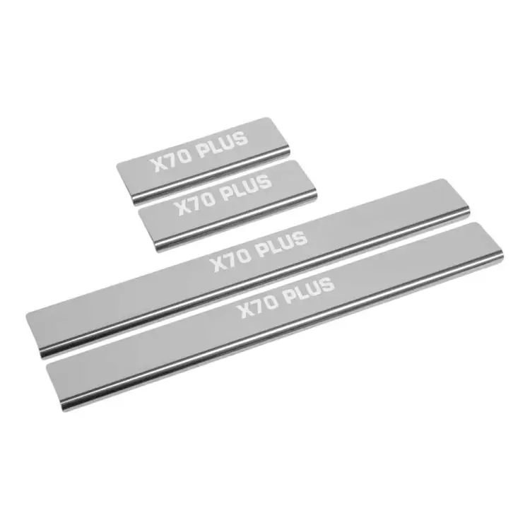 Накладки порогов Jetour X70 Plus 2023- AutoMax AMJEX7001