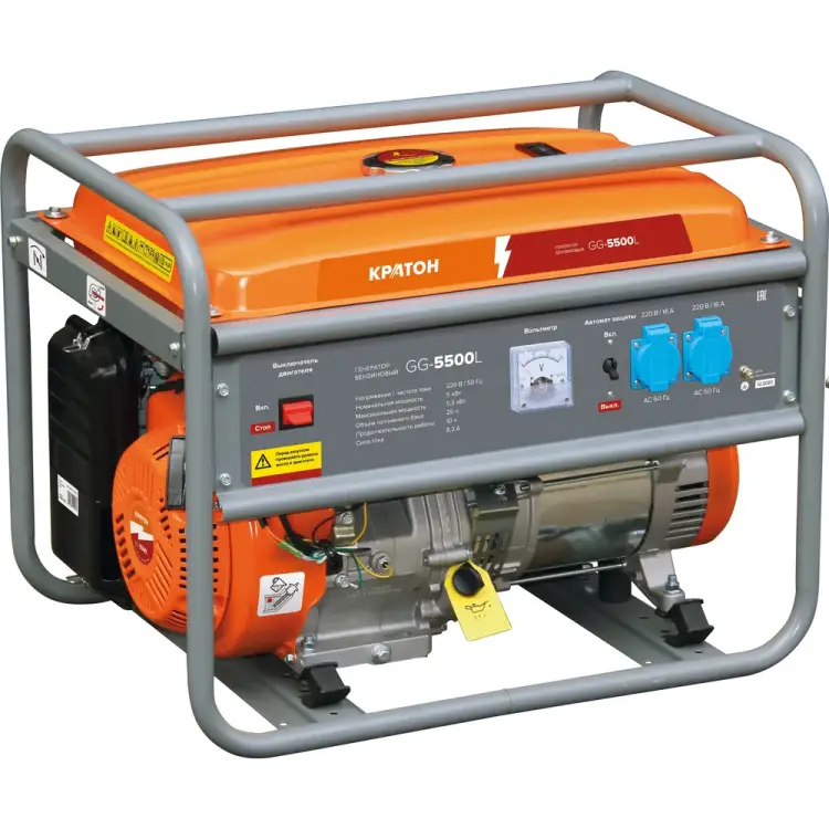 Бензиновый генератор Кратон GG-5500L 3 08 01 047