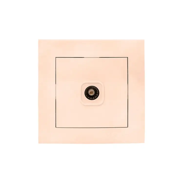 Одноместная телевизионная розетка EKF Валенсия PROxima EWA00-027-20