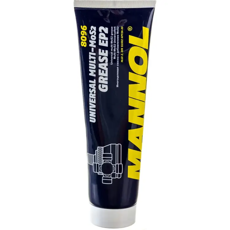 Универсальная литиевая смазка MANNOL EP-2 Multi MoS2 Grease EP2 2493