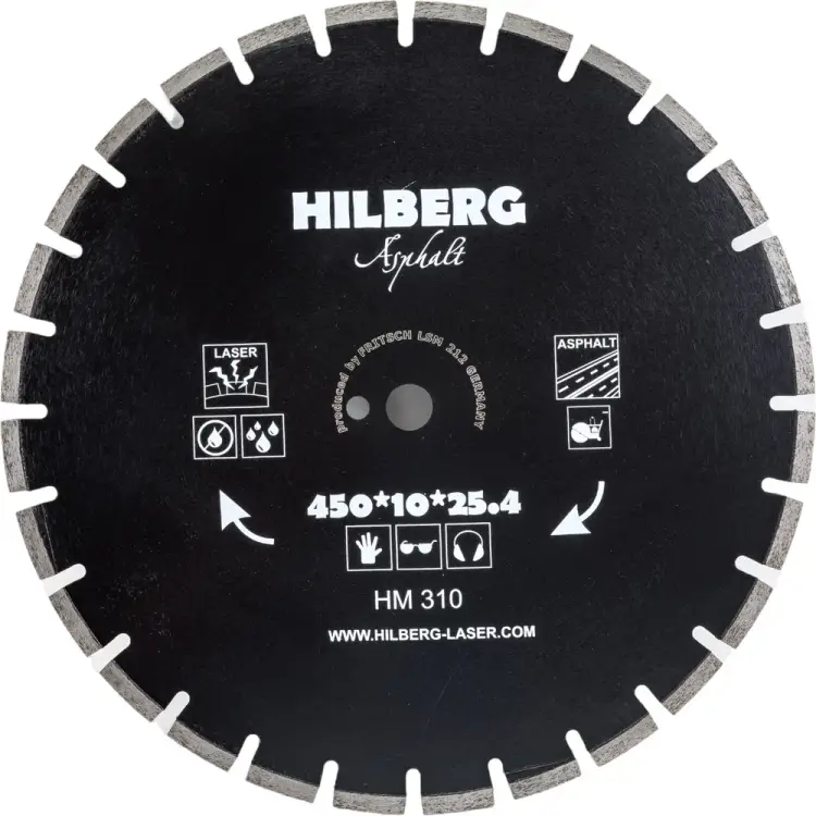 Отрезной алмазный диск по асфальту Hilberg Hilberg Hard Materials HM310 Отрезной алмазный диск по асфальту Hilberg Hilberg Hard Materials HM310