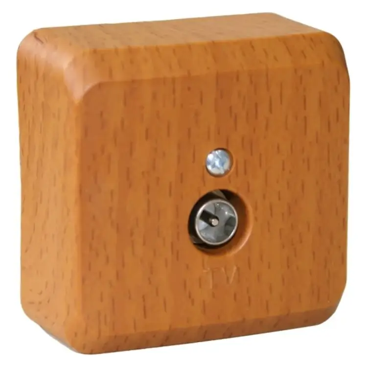 Наружная единственная tv розетка Systeme Electric Lexel Этюд Дача TVA-002T