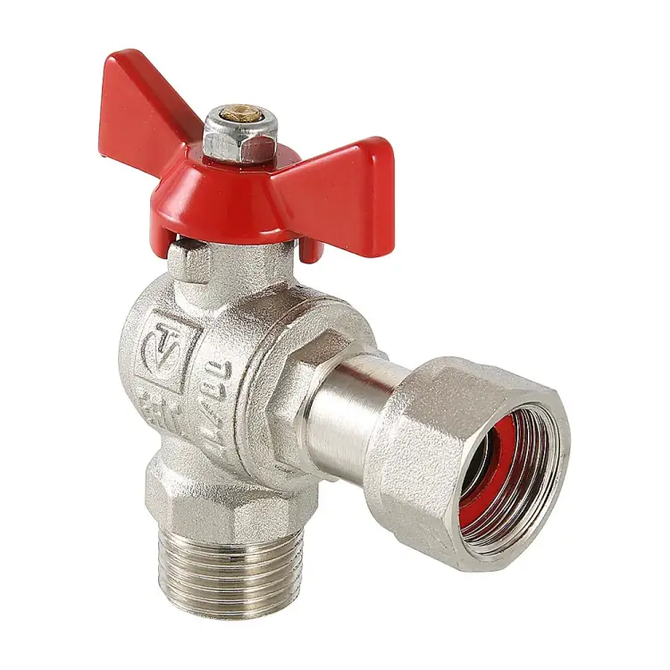 Угловой шаровый кран Valtec BASE VT.267.N.0505