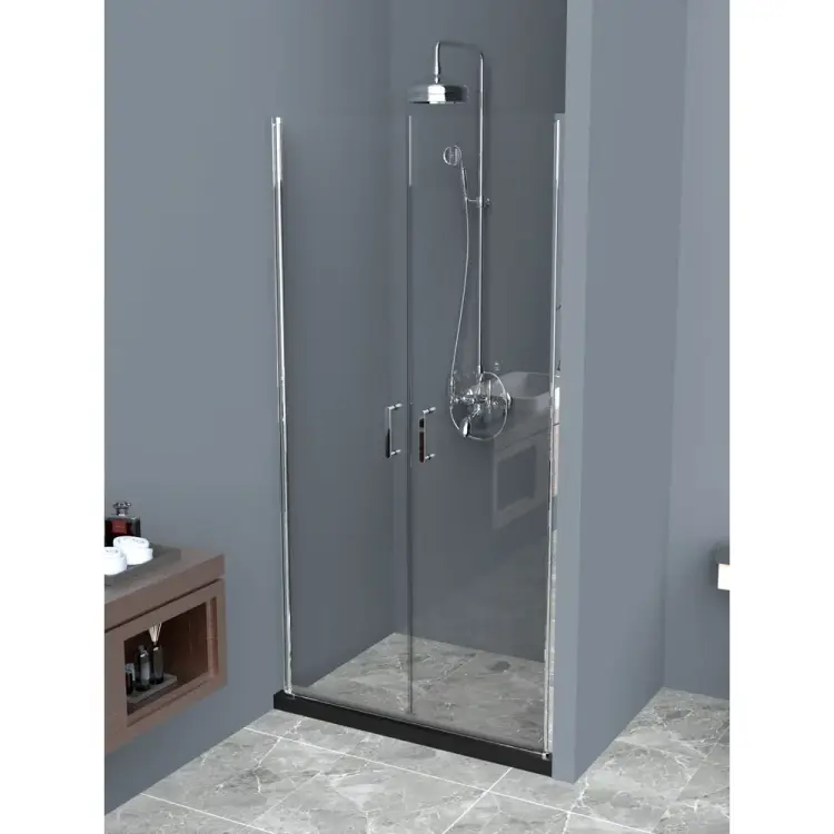 Душевая дверь BelBagno UNO-B-2-90-C-Cr