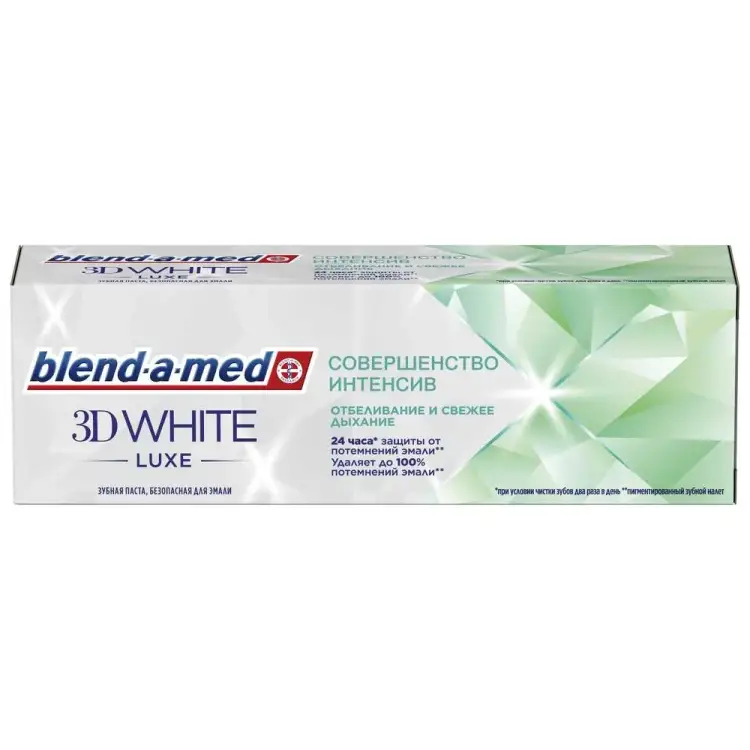 Зубная паста BLEND_A_MED 3D White Luxe Совершенство интенсив 0001020817