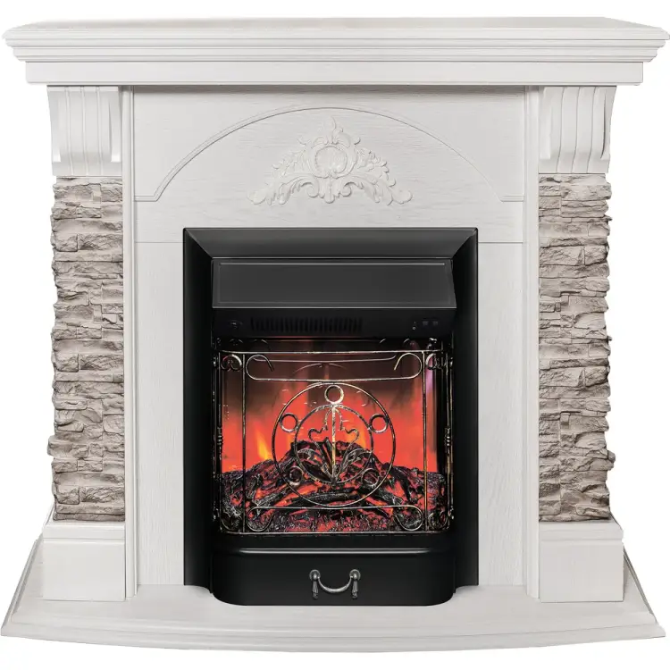 Каминокомплект RealFlame ATHENA GR STD/EUG WT 10015400 Каминокомплект RealFlame ATHENA GR STD/EUG WT 10015400