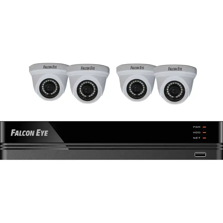 Комплект видеонаблюдения Falcon Eye FE-104MHD KIT Дом SMART Комплект видеонаблюдения Falcon Eye FE-104MHD KIT Дом SMART