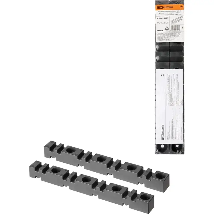 Шинный плоский изолятор для шин 5 и 10 мм TDM ELECTRIC ишп 4п SQ0807-0023