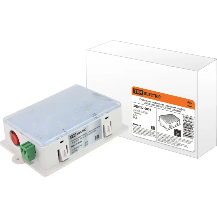 Светильник внутреннего освещения шкафов TDM ELECTRIC СВОШ-2 SQ0837-0004