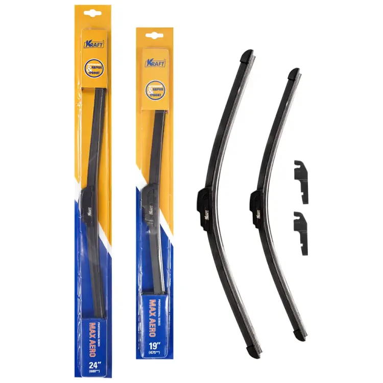 Комплект бескаркасных щеток стеклоочистителя KRAFT 830908
