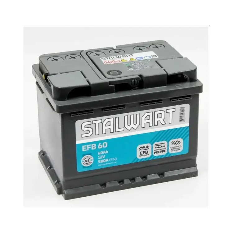 Аккумуляторная батарея Stalwart EFB STE 60.1