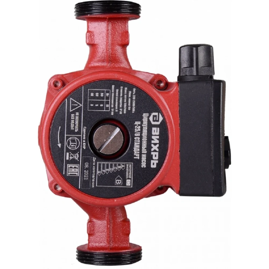 Циркуляционный насос Вихрь Ц-25/8 СТАНДАРТ 68/7/11 Циркуляционный насос Вихрь Ц-25/8 СТАНДАРТ 68/7/11