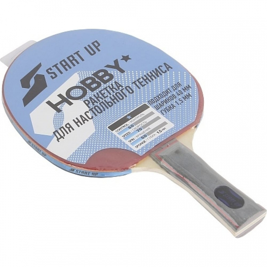 Ракетка для настольного тенниса Start Up Hobby 1Star 9867