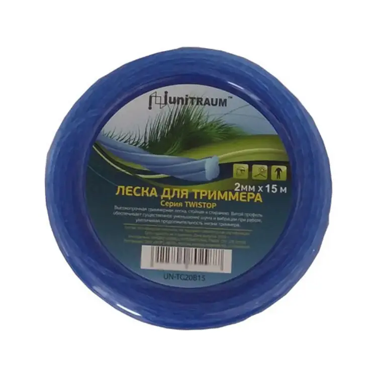 Леска для триммера UNITRAUM UN-TC20B15
