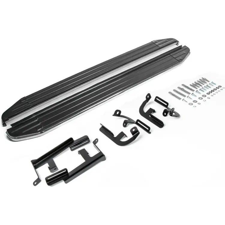 Автомобильные пороги для Lifan X60 I рестайлинг 2016-н.в. Rival Premium A160ALP.3302.3