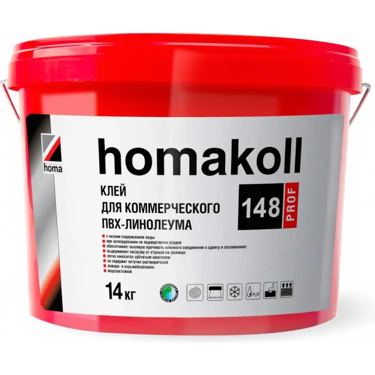 Морозостойкий клей для ПВХ покрытий Homakoll 300-500 г/м2 148-14-19