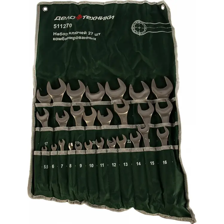 Набор комбинированных ключей Дело Техники 511270