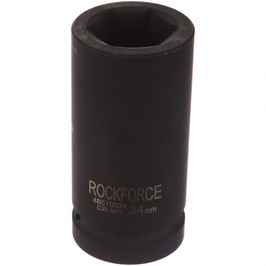 Удлиненная ударная шестигранная торцевая головка Rockforce RF-48510034