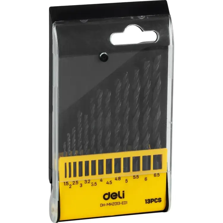 Набор сверл по металлу DELI DH-MHZ013-ED1 112191