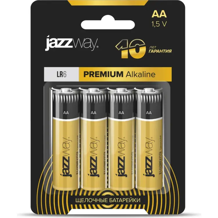 Алкалиновая батарейка Jazzway PREMIUM BL-4 5008137