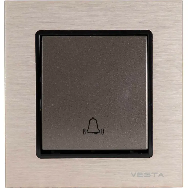 Кнопка звонка Vesta Electric Exclusive Champagne Metallic FVK050308BSH
