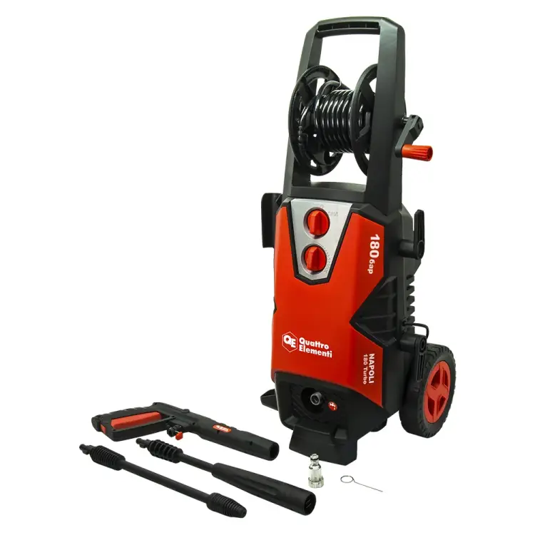 Мойка высокого давления QUATTRO ELEMENTI NAPOLI 180 Turbo 912-112