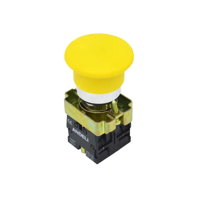 Кнопка ANDELI XB2-BC51 Грибок ADL10-065