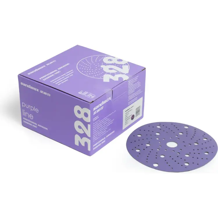 Диск шлифовальный SANDWOX 328 Purple Zirconia Multi holes 328.150.600.LC Диск шлифовальный SANDWOX 328 Purple Zirconia Multi holes 328.150.600.LC
