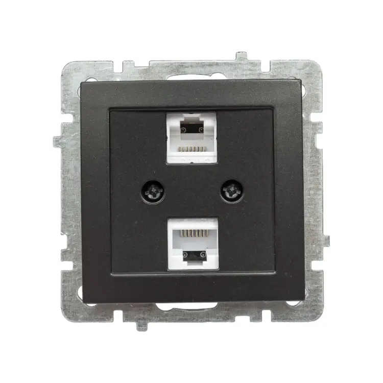 Друхместная компьютерная механизм розетки Nilson TOURAN-ALEGRA-THOR 24380446