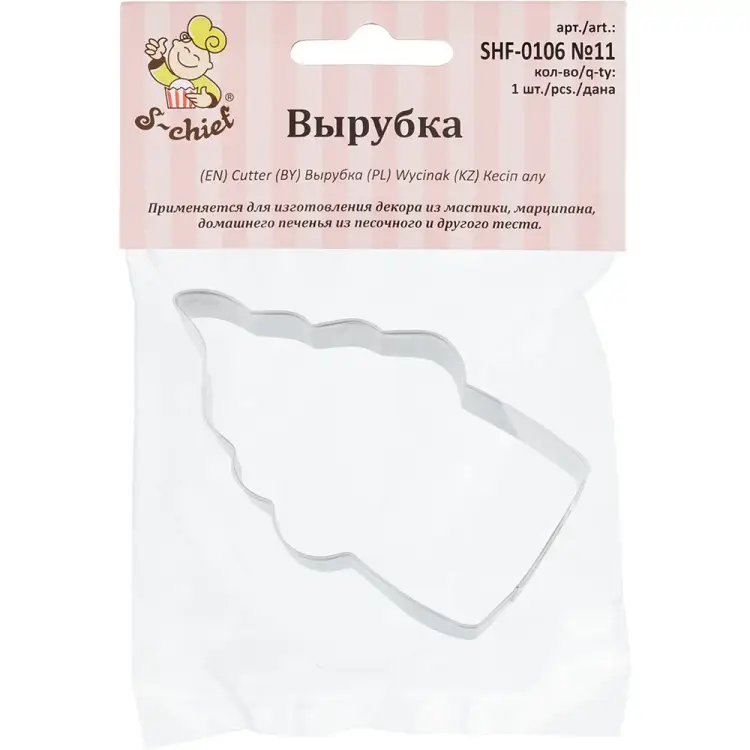 Вырубка для теста S-Chief №11 Капкейк 635588 Вырубка для теста S-Chief №11 Капкейк 635588