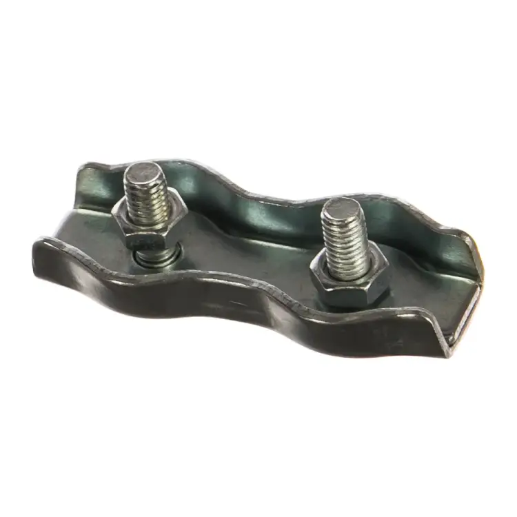 Плоский зажим-соединитель троса Саморезик DUPLEX ZD-D5-1