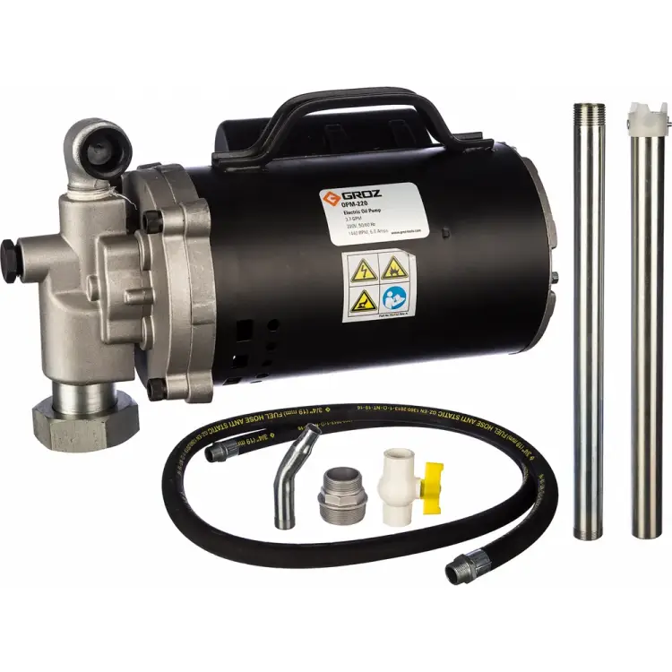 Электрический бочковой насос Groz OPM-220 GR45551 Электрический бочковой насос Groz OPM-220 GR45551