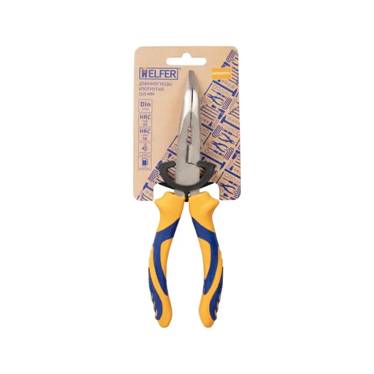 Изогнутые длинногубцы HELFER HF004025