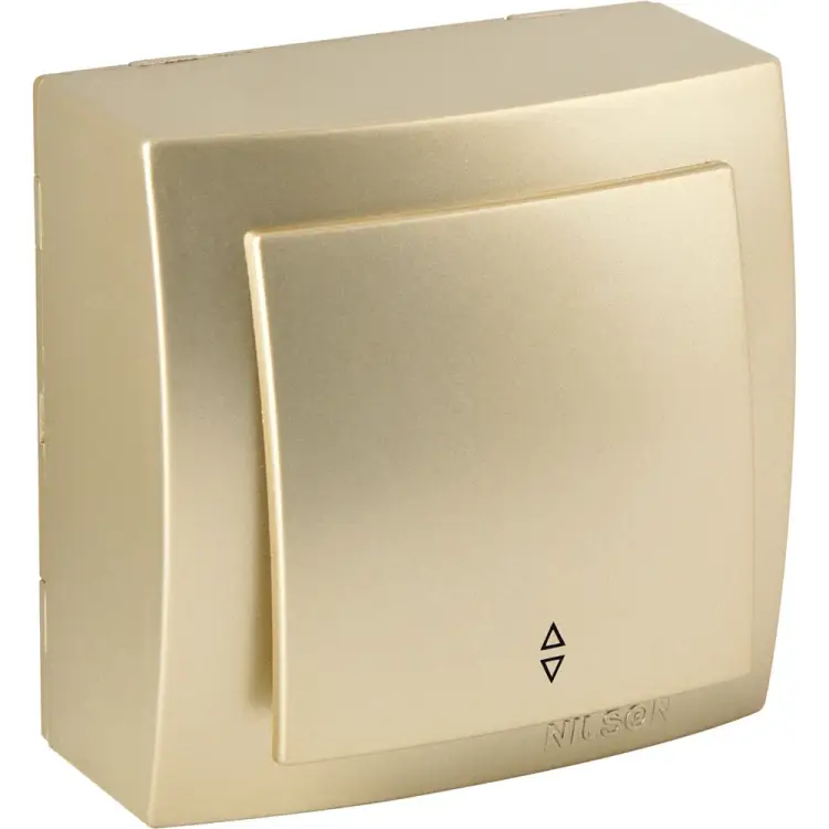 Выключатель Nilson Themis metallic 26151007