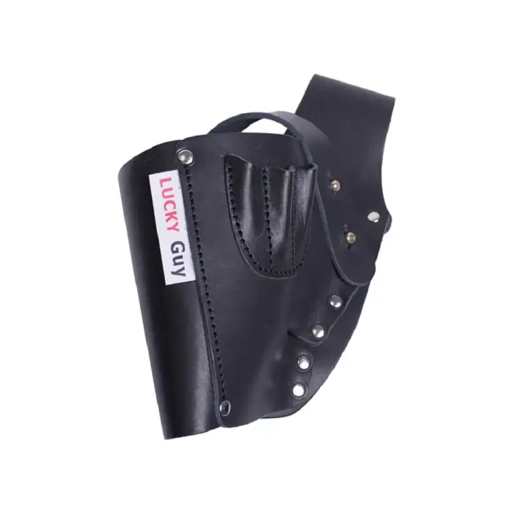 Кожаная левая кобура для аккумуляторных дрелей шуруповертов Lucky Guy 03 002LG-L