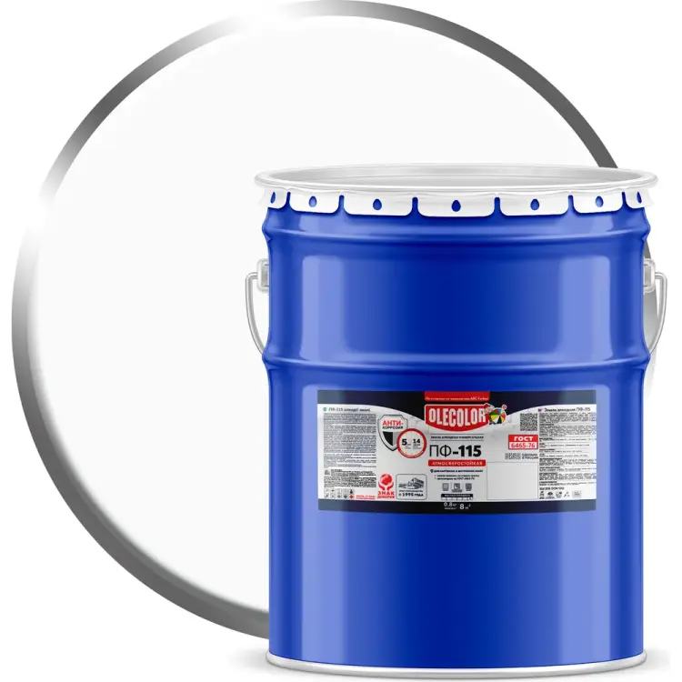 Эмаль Olecolor ПФ-115 4300000161 Эмаль Olecolor ПФ-115 4300000161