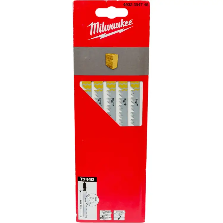 Полотна для лобзика Milwaukee 4932354745 Полотна для лобзика Milwaukee 4932354745