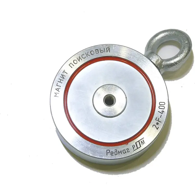 Поисковый двусторонний магнит Редмаг Х2 F400x2 Поисковый двусторонний магнит Редмаг Х2 F400x2