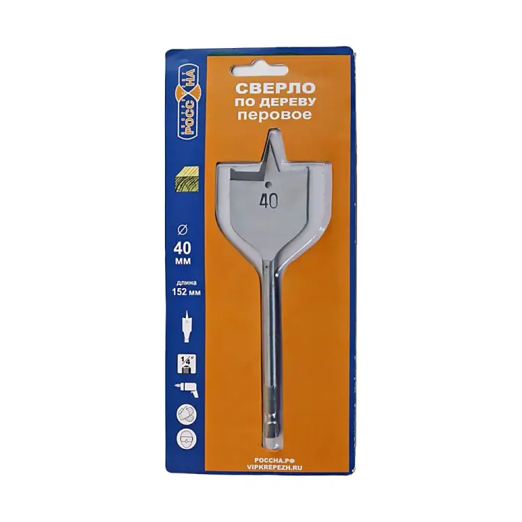 Перовое сверло по дереву РОССНА Р860437