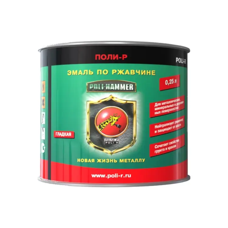 Эмаль Poli-R HAMMER 14340 Эмаль Poli-R HAMMER 14340