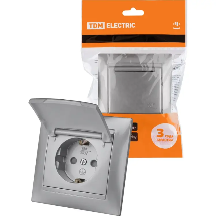 Розетка TDM ELECTRIC Лама SQ1815-0214