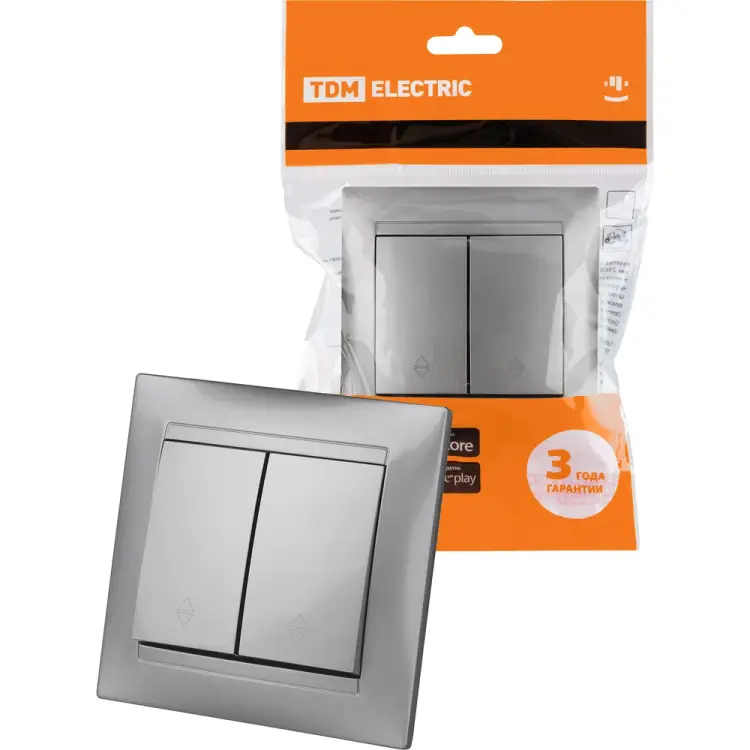 Выключатель TDM ELECTRIC Лама SQ1815-0207