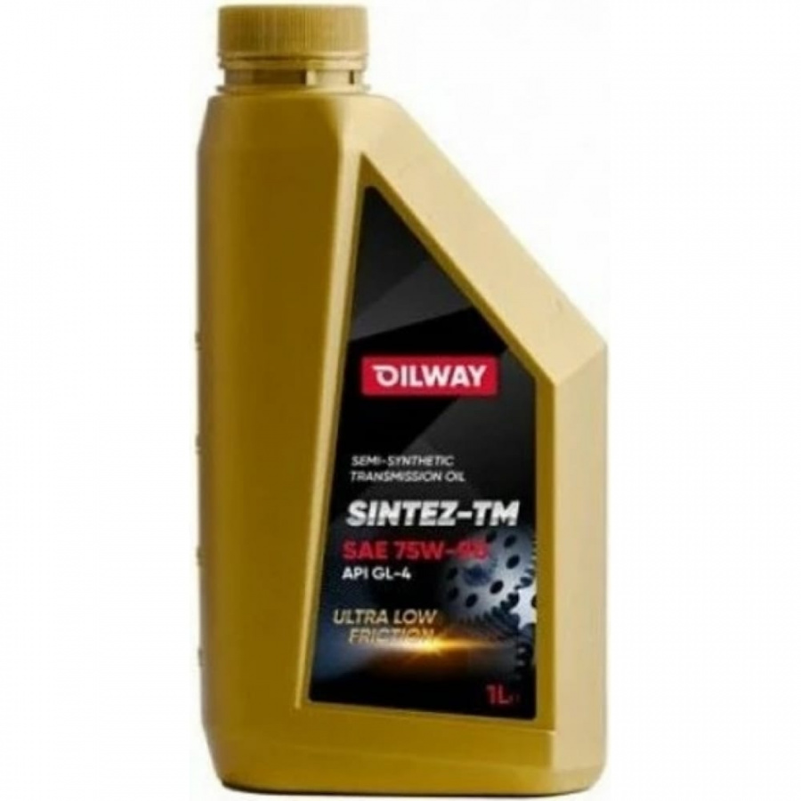 Полусинтетическое трансмиссионное масло OILWAY Sintez-TM 75w90 GL4