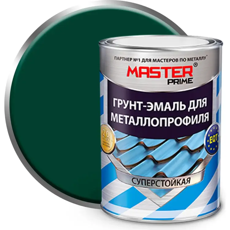 Грунт-эмаль для металлопрофиля Master Prime 4300006944 Грунт-эмаль для металлопрофиля Master Prime 4300006944