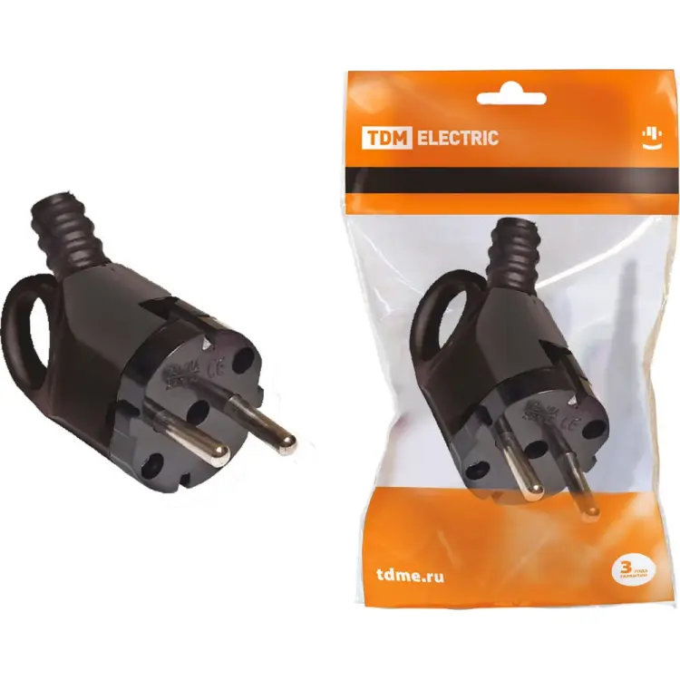 Вилка TDM ELECTRIC SQ1806-0006 Вилка TDM ELECTRIC SQ1806-0006